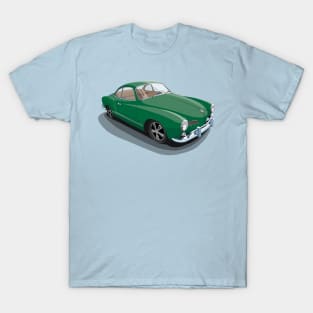 karmann ghia in dark green T-Shirt